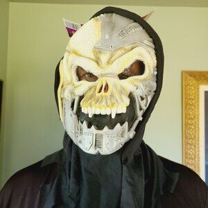 Cyborg Robot Skull Skeleton Easter Unlimited Fun World Halloween Mask